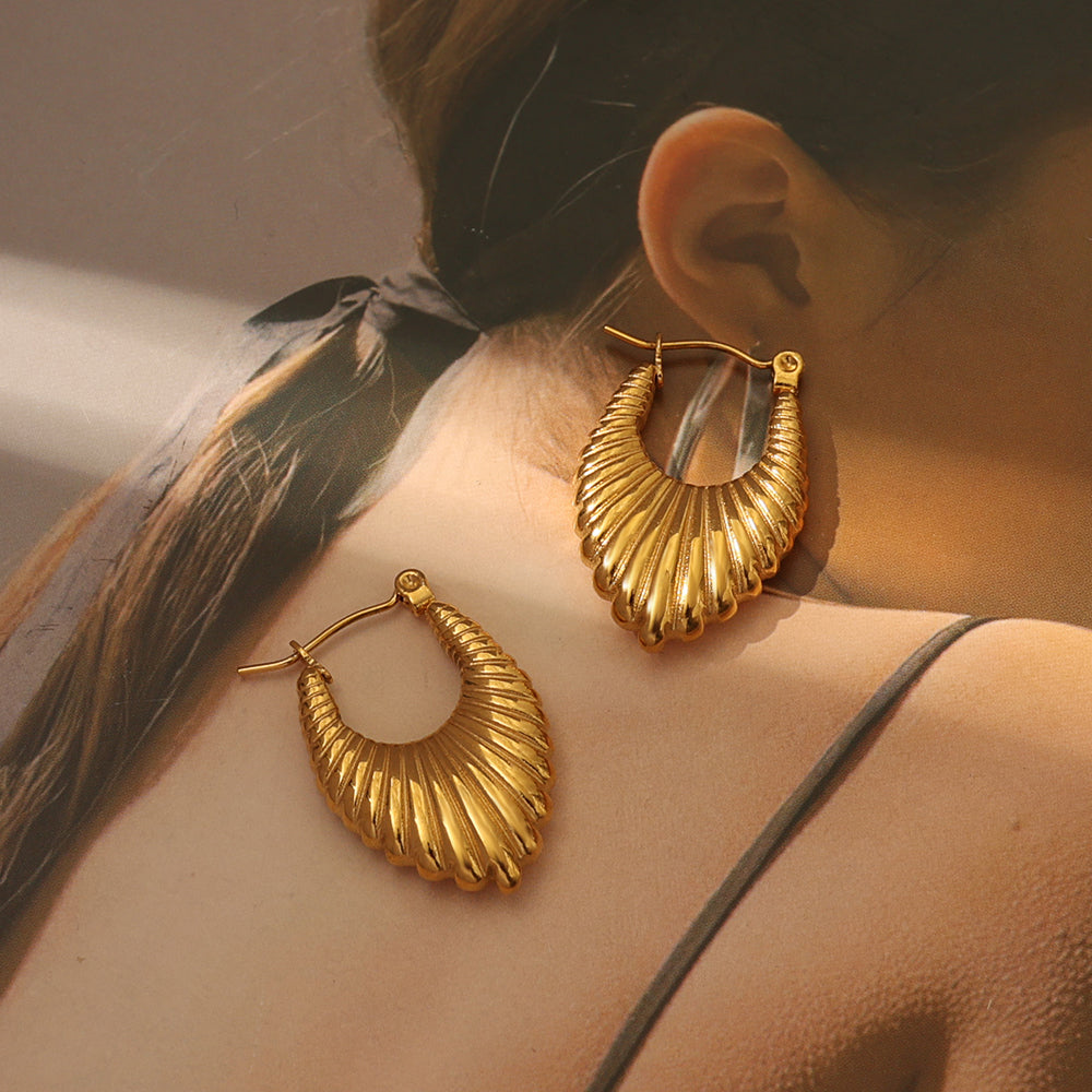 Winged Fan Huggies – Gold