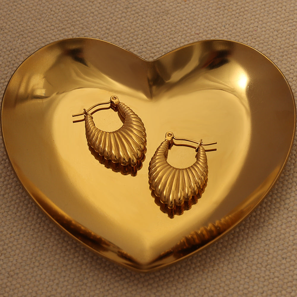 Winged Fan Huggies – Gold