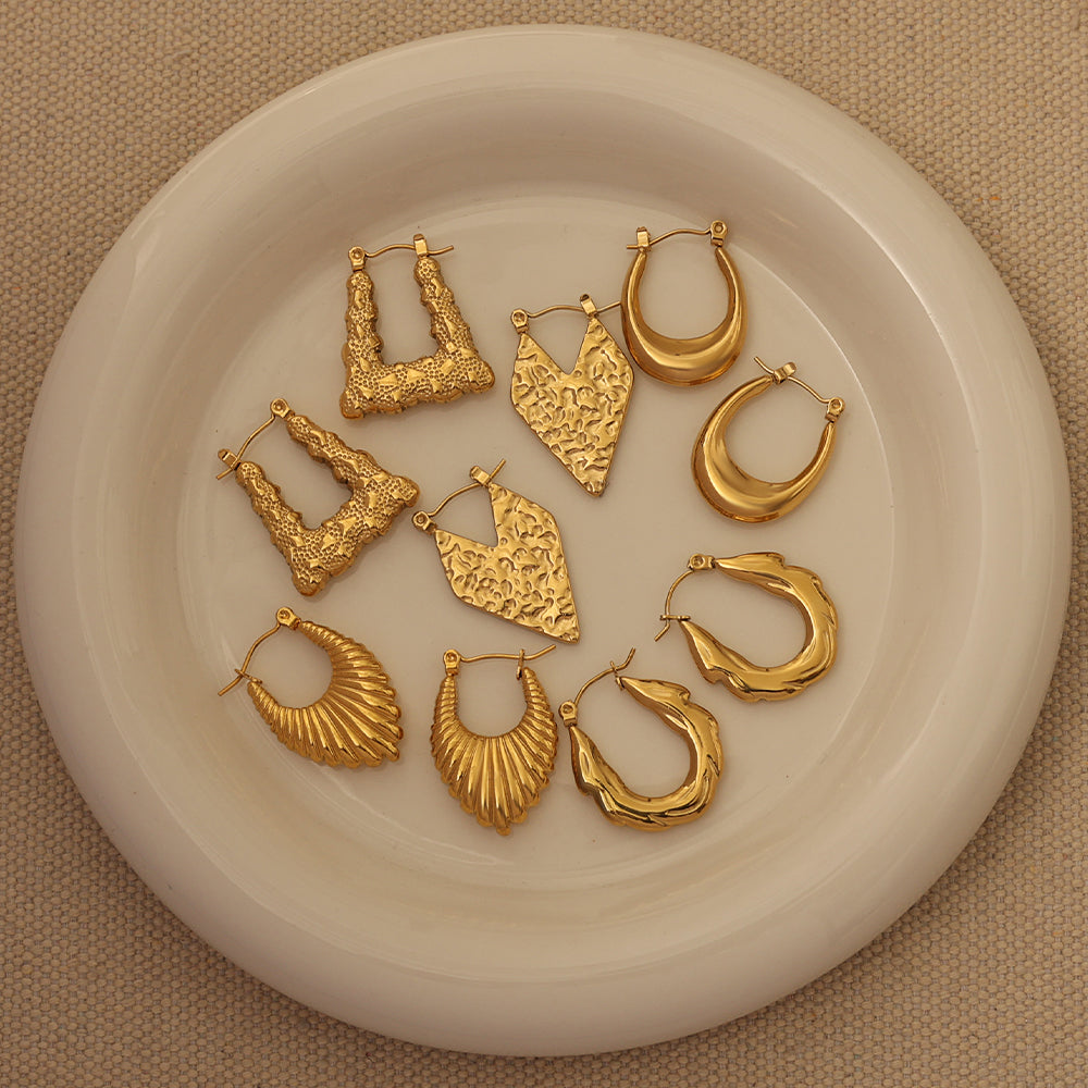 Winged Fan Huggies – Gold