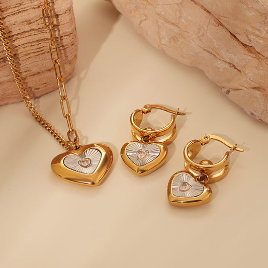 Sweetheart Locket Necklace – Gold (42 + 5 cm)
