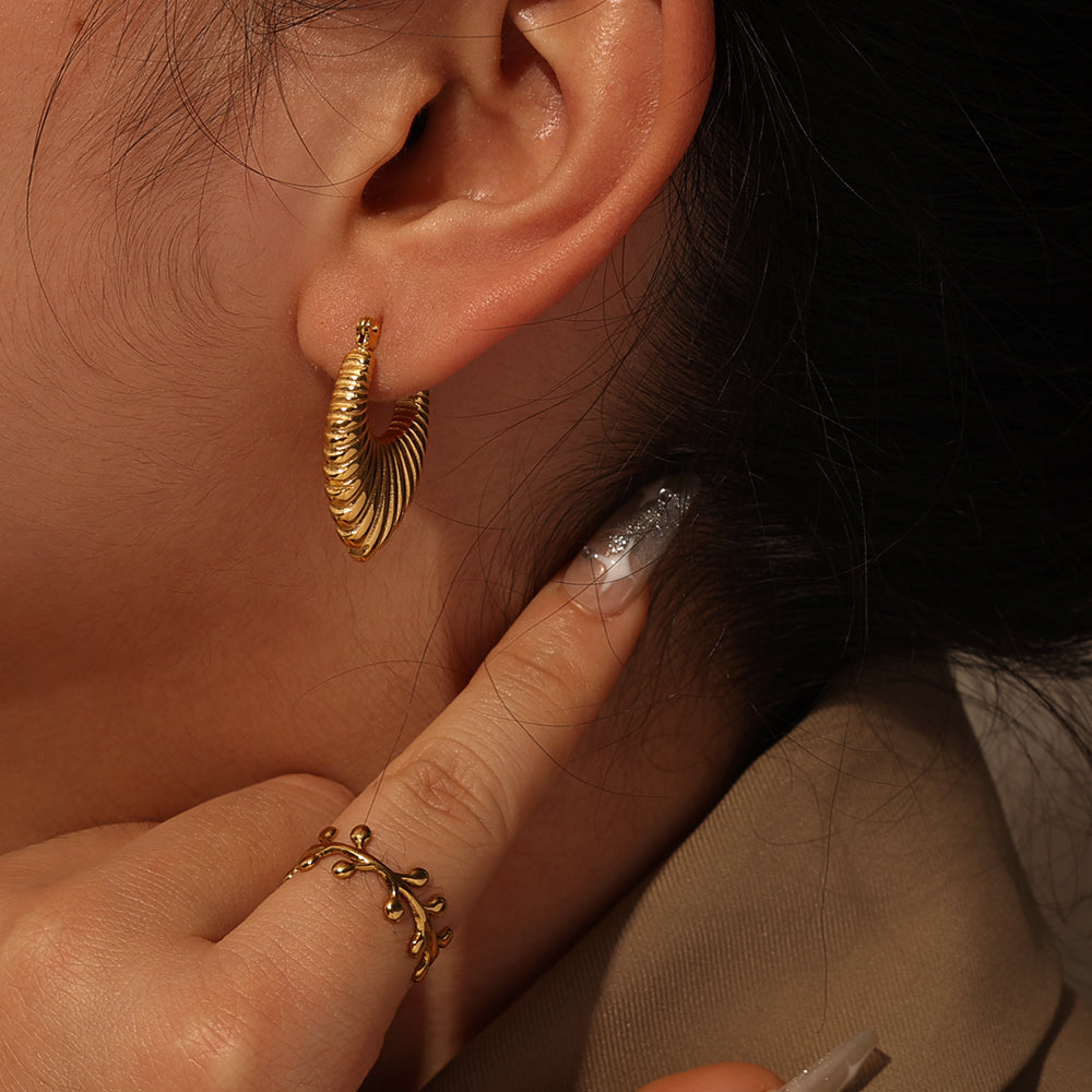 Winged Fan Huggies – Gold