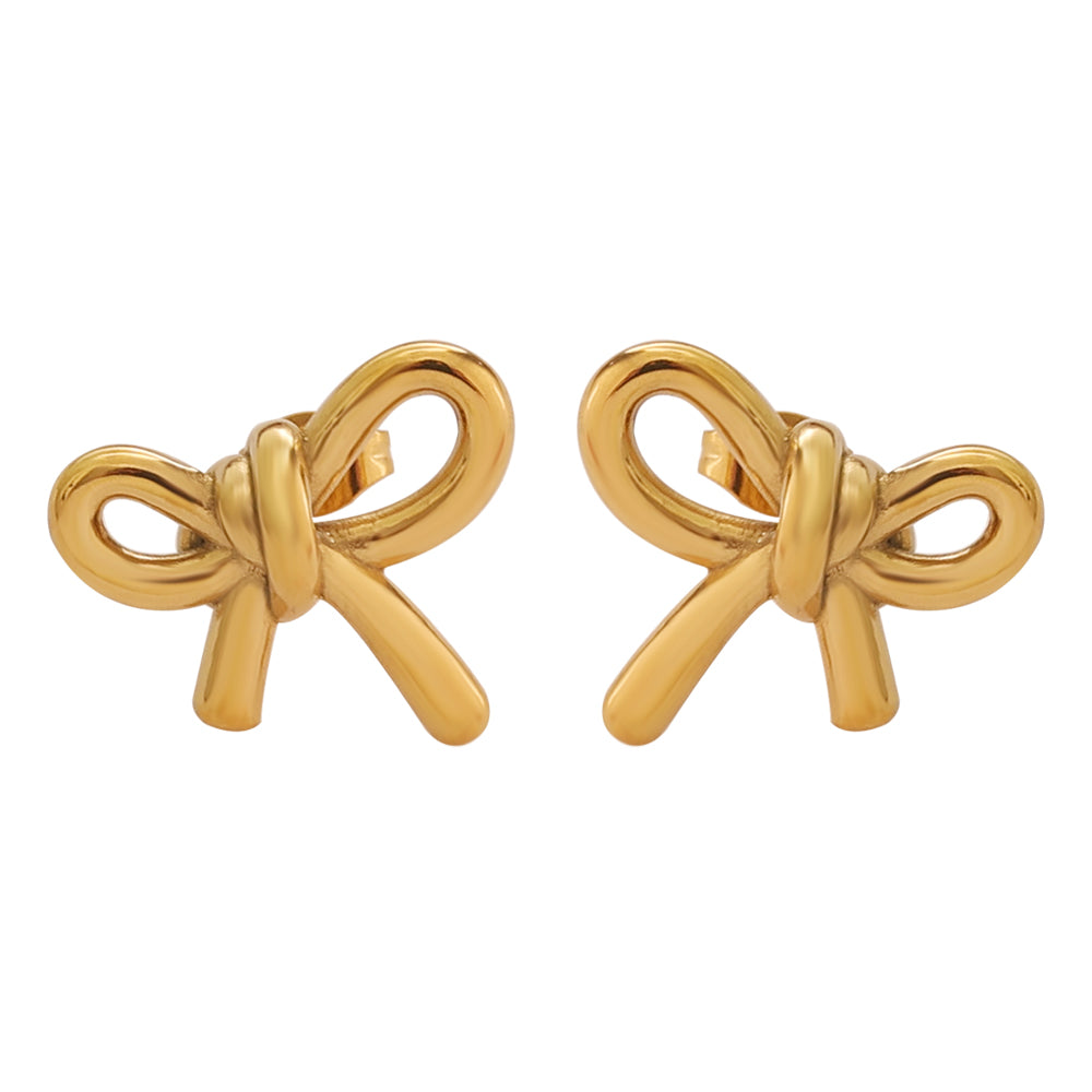 Bow Huggies – Gold