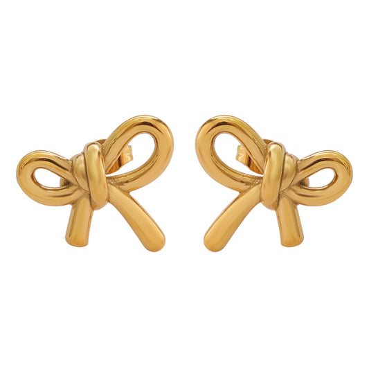 Bow Huggies – Gold