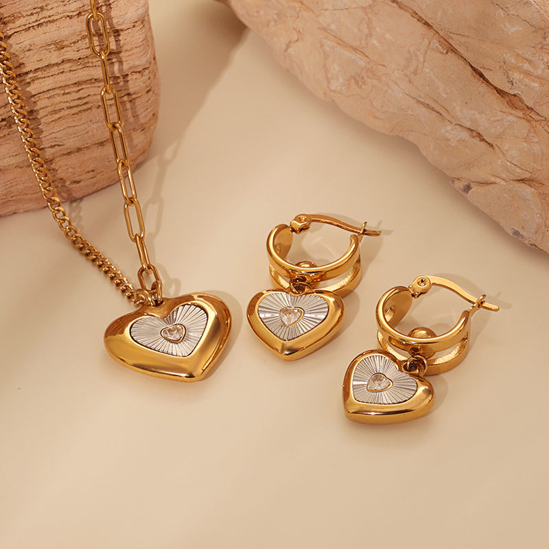 Sweetheart Locket Necklace – Gold (42 + 5 cm)