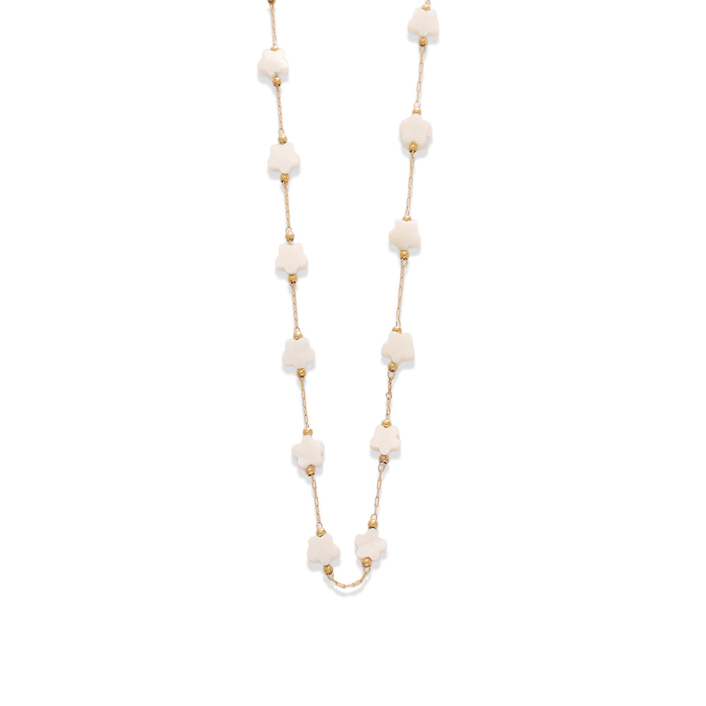 Mother-of-Pearl Star Bracelet – Gold